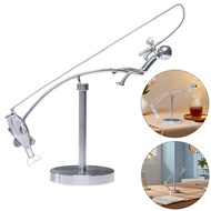 【Layanmax】Kinetic Fishing Sculpture - Balance Art For Your Space, Balance Art Sculpture, Fisherman H