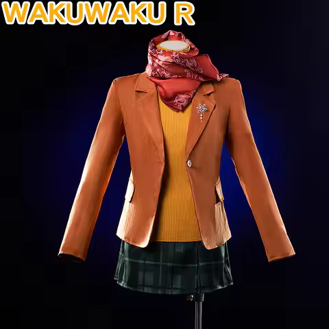 IN STOCK Ashley Graham Cosplay Game【XS-3XL】WakuWaku-R Ashleyy Grahamm Cosplay Costume Uniform Women 