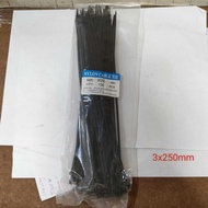 Cable tie cable ties size (3x250mm)