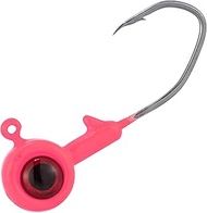 Dr.Fish Crappie Jig 3D Eyes Fishing Jig Head Bass Fishing Crappie Trout Panfish Hook Lure Live Bait 