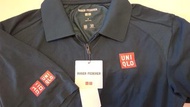 Uniqlo x Roger Federer  Polo Shirt size M color  blue or green with Uniqlo logo Japan Limited 網球衫 日本