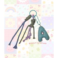 GANTUNGAN DIY kit bag charm initials write in the note DIY kit keychain/ initial bag hanger/ tumbler