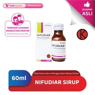 Nifudiar Sirup / Nifuroxazide / Diare / Infeksi Bakteri (60 Ml)