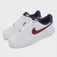 Nike Air Force 1 07 男鞋 白 藍 紅 AF1 休閒鞋 鴛鴦 內外不同色 草寫 FV8105-161