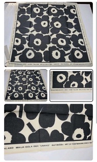 Marimekko Kioski Astrilli Unikko Floral Organic Cotton Scarf Bandana