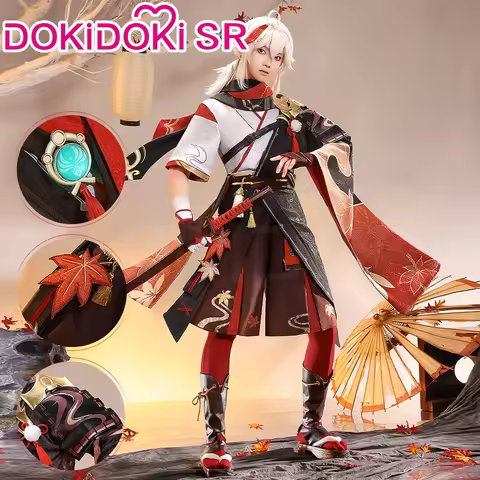 IN STOCK Kazuha Cosplay Costume Game Genshin Impact DokiDoki-SR Men Halloween Costume Kazuha Shoes W