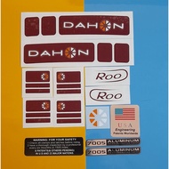 Dahon Roo Bicycle Sticker