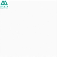 Keramik Mulia 50x50 putih polos kw ekonomi