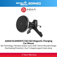 ADAM ELEMENTS CQ2 Qi2 Magnetic Charging Car Mount