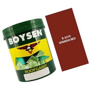 BOYSEN ROOFGARD SPANISH RED B-2570 ( 1 PAIL 1 TIN 16 LITERS ) ( 1 PAIL 1 TIN 16 LITERS) BIGGEST SIZE