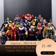 NEW BANPRESTOAnime Garage Kits Avengers Toy Movable Iron Man Hulk Captain America Doll Toy Gift QEAL