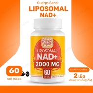 Cuerpo Sano NAD+ 2000mg Energy Supplement Good Absorption Formula (60 Softgels) (No.2434)