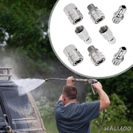 [Haluoo] 8 Pieces Pressure Washer Adapter Set,High Pressure, Car Washing Joint Professional,Hose Adapter Connector for Wear Resistant