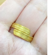 Brass metal ring