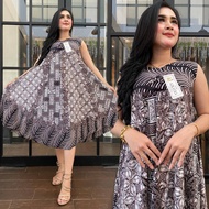 DASTER YUKENSI JUMBO MONOCROM KEKINIAN - Rayon Material, Cool for Pregnant Women - Daster Kencana Un