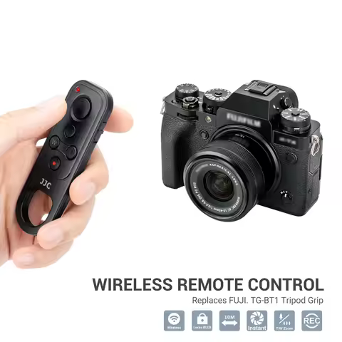 JJC Wireless Bluetooth Remote Control For Fujifilm X100VI X-S20 X-H2S X-T50 X-T5 X-T4 X-T3 X-T30 III