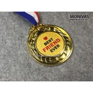 Best Friend Ever Medal BFF Birthday Present Creative Novelty Gift
