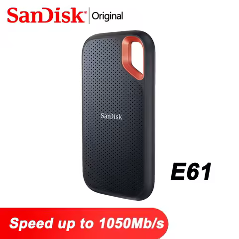 SanDisk SSD External Hard Drive 500GB 4TB HDD Portable SSD Drive 1TB External Ssd 2TB Solid State Dr