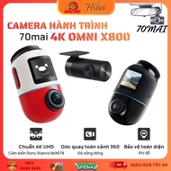 70mai Omni X800 Dash Camera AI Technology 2.0 Wifi6 5GHz Remote Monitoring 70mai 128GB Memory Card