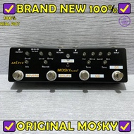 EFEK GITAR MOSKY SOL918 MULTI EFFECTS PEDAL 5 IN 1 REVERB DELAY OD