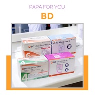 [BD] Pen Needle Ultra Fine Pro for Micro Fine 4mm 5mm 6mm 8mm - Pack of 100