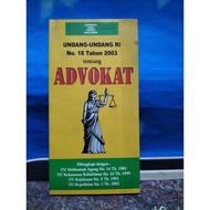 USED ADVOCATE LAW BOOK