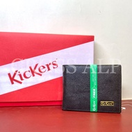Kickers Short Wallet Original Genuine Leather With Free Eject Sim Card Pin TM 51671