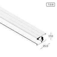 Aluminium Extrusion Window Divider (Sliding Window Economy) Profile Thickness 0.90mm KW1515-E ALUCLA