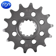 520-14t 20crmnti carburized thép giả mạo bánh xích trước cho KAWASAKI NINJA 250 300 400 z250 Z300 Z4