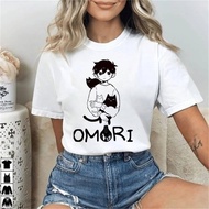 Omori Women's T-Shirt - Gyaru Korean Fashion Psychedelic Manga Retro Party Wear