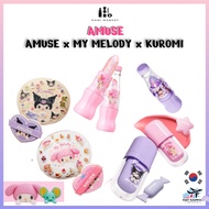 [AMUSE X MY MELODY X KUROMI] Lip balm,Tint, Lip&Cheek,Cushion,Palette,Blush