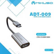 Converter Type C to HDMI MIKUSO ADT-009 Adapter Type C to HDMI C to HDMI