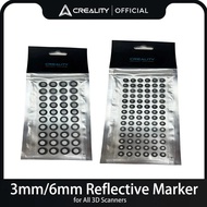 Penanda Reflektif Titik Tanda Pengimbasan 3D Creality 3/6mm untuk Creality CR-Scan Raptor / Otter / 