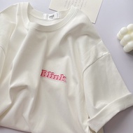 Áo thun 3158 form rộng mẫu Blink chất cotton khô cổ tròn