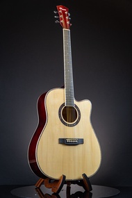 Preme G410 กีตาร์โปร่ง / กีต้าร์โปร่ง +ฟรี กระเป๋าและอุปกรณ์ Music Arms