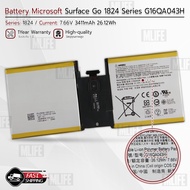 MLIFE - รับประกัน 1 ปี - แบตเตอรี่ Microsoft Surface Go G16QA043H / G16QAO43H 3411mAh สำหรับ โน้ตบุ๊