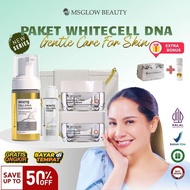 Ms Glow Beauty Whitecell Package Dna New Series Free DTE Mini Skincare Hyperpigmentation Dark Spots 