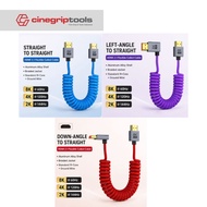 HDMI 8K 4k Cable Braided Slim Spring Cable Cinema Camera Monitor Laptop Computer Tv Projector 8K BLU
