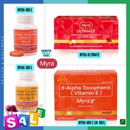 Myra E 300 IU, 400 IU dL-Alpha Tocopheryl and Myra Ultimate (Vitamin E) Capsules