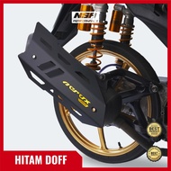 NSA COVER KNALPOT AEROX OLD/NEW Tutup Knalpot Aerox 155 AKSESORIS MOTOR AEROX NSA PERFORMANCE