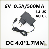 [Op056] 6V 500MA 0.5A Ac Dc อะแดปเตอร์จ่ายไฟไฟ Oplader Voor Omron Bloeddrukmeter Hem-741 Zoom-7121 Z