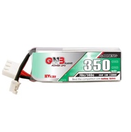 GNB 2Pcs 2S 350mAh LiPo Battery 7.6V 70C JST-PH 2.0 HV for EMAX Tinyhawk S 2S Brushless Micro Indoor