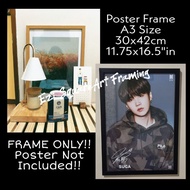 Poster Frame/Cross Stitch Frame A3 Size(30x42cm)(11.75x16.5"in)