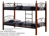 bunk bed Double Deck Bed Frame FREE ASSEMBLE