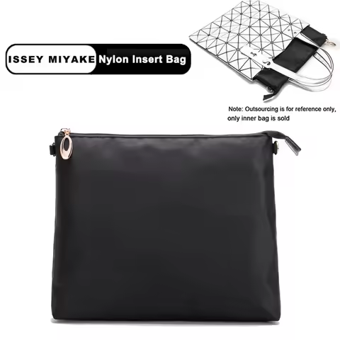 EverToner Multi-functional Nylon Organizer Insert Bag For Issey Miyake Women Nylon Insert Travel Mak