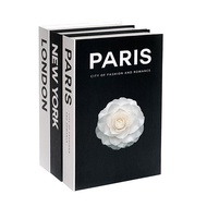 3Pcs Fake Book Safe Box Coin Bank Safe Realistic Page Simulation Book Money Box Ornament Portable Se