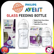 Glass Bottle Philips Avent Natural 4oz &amp; 8oz High Quality Avent Glass Milk Bottle | Glass Avent Bottle