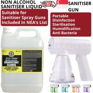 UV Sanitizer Spray Gun Sanitiser Liquid EcoSam Wireless Disinfection Blue Light No Germs Nano Atomiz