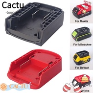 CACTU DIY Adapter, Portable Durable Battery Connector, Universal ABS Charging Head Shell for Makita/DeWalt/WORX/Milwaukee 18V Lithium Battery