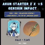 Eula PJWS - Akun Starter Genshin Impact Murah